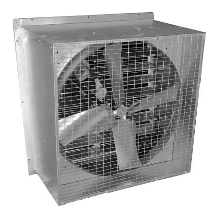 Hessaire Hessaire 42" Slantwall Exhaust Fan - Belt Drive - 3/4 HP - 13207 CFM - 115/230V 425SW550